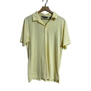 Travis Mathew Pale  Yellow Golf Polo Medium